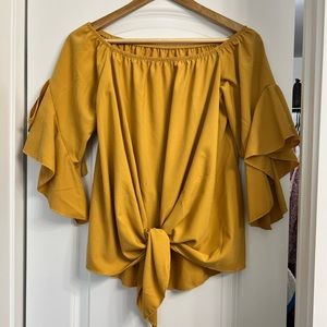 Off Shoulder Blouse. Size M